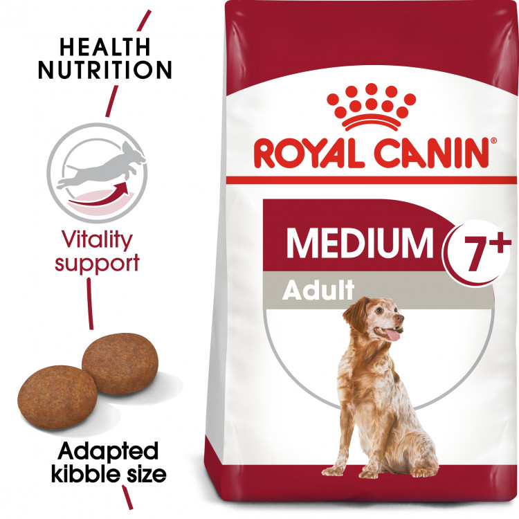 Royal Canin - Size Health Nutrition Medium Adult 7+ 10 KG