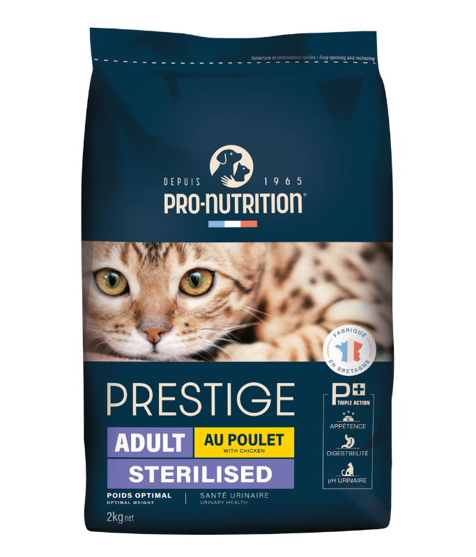 Prestige Cat-Adult Sterilised-Chicken 2Kg