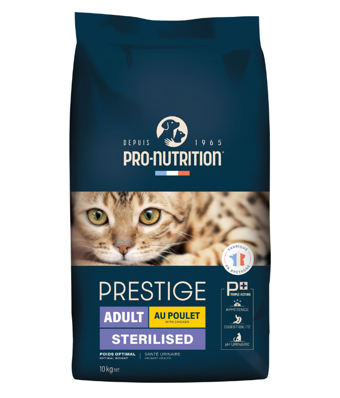 Prestige Cat-Adult Sterilised-Chicken 10Kg
